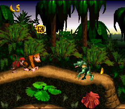 Donkey Kong Country gameplay screenshot
