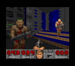Doom gameplay screenshot