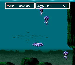 E.V.O.: Search for Eden gameplay screenshot