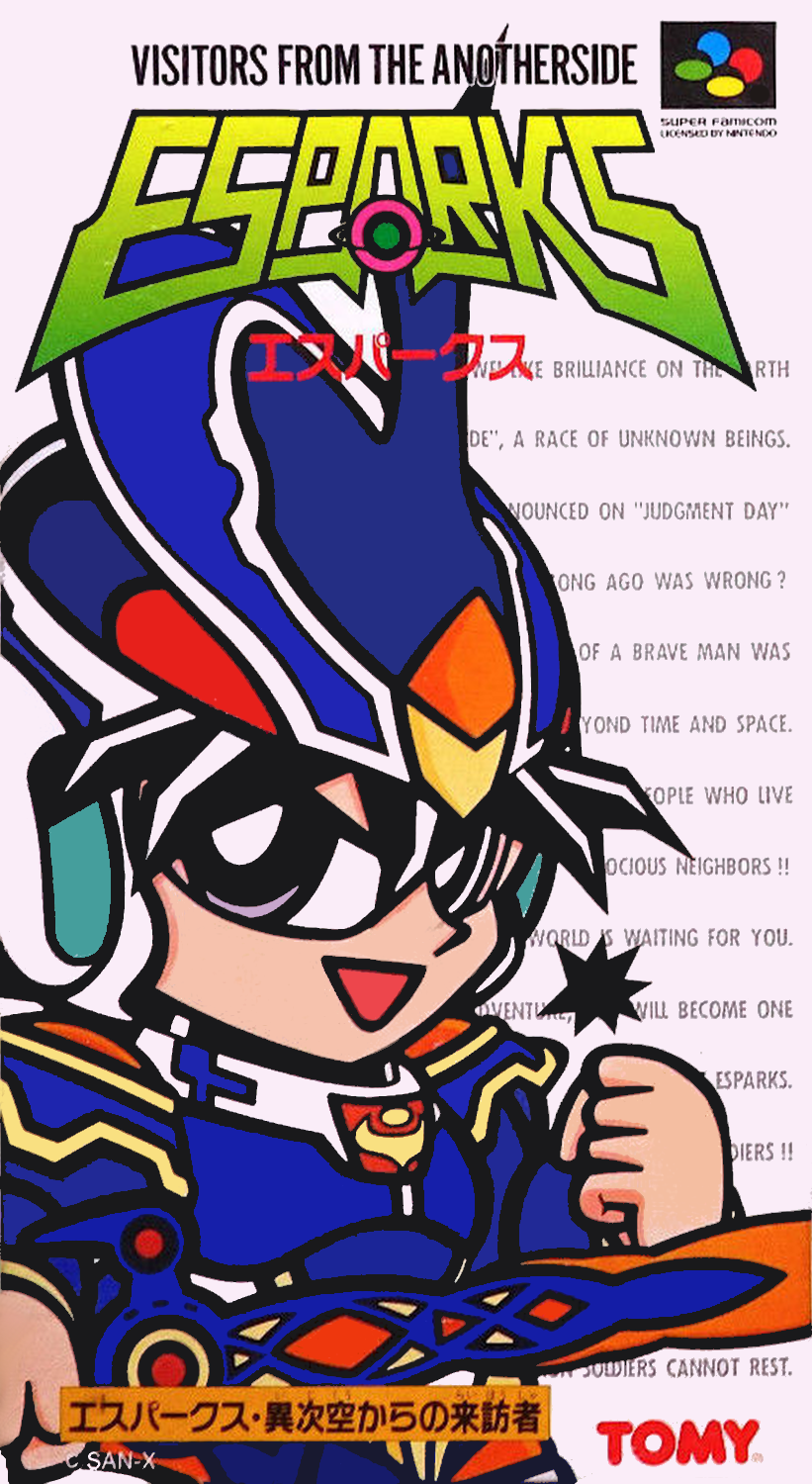 Esparks: Ijikuu kara no Raihousha box art