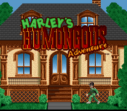 Harley's Humongous Adventure title screen