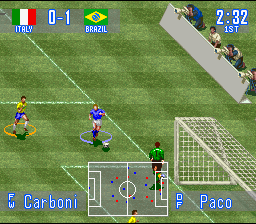 International Superstar Soccer gameplay screenshot