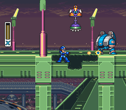 Mega Man X gameplay screenshot