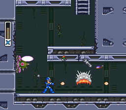 Mega Man X3 gameplay screenshot