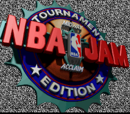 NBA Jam Tournament Edition title screen