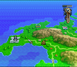 Ogre Battle: The March of the Black Queen gameplay screenshot