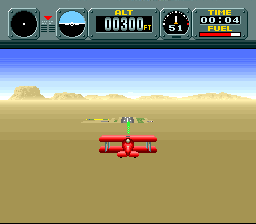 Pilotwings gameplay screenshot