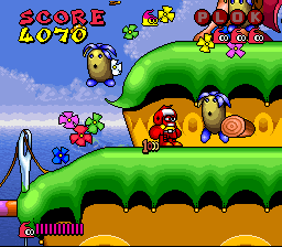Plok gameplay screenshot