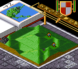 Populous gameplay screenshot