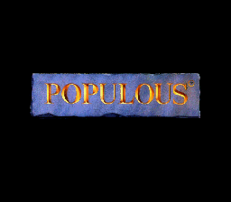 Populous title screen