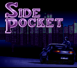 Side Pocket title screen