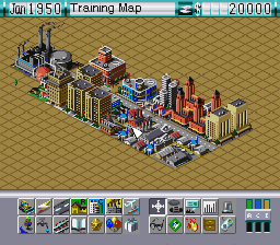 SimCity 2000 gameplay screenshot