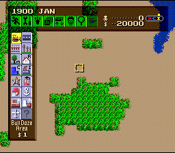 SimCity gameplay screenshot
