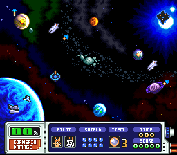 Star Fox 2 gameplay screenshot