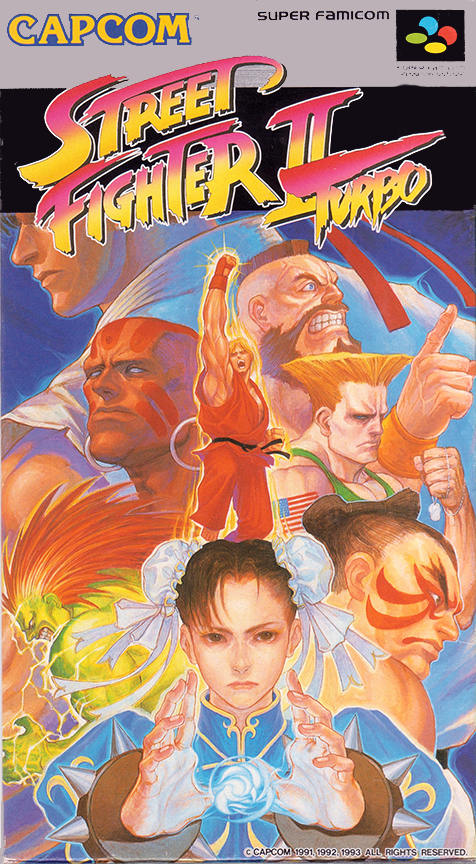 Street Fighter II' Turbo: Hyper Fighting box art