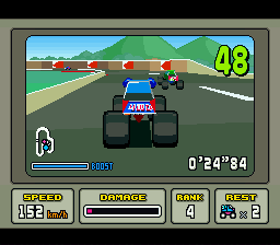 Stunt Race FX gameplay screenshot