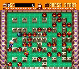 Super Bomberman gameplay screenshot