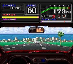 Super Chase H.Q. gameplay screenshot