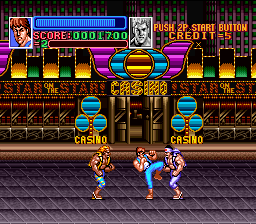 Super Double Dragon gameplay screenshot