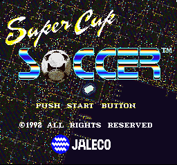 Super Goal! title screen