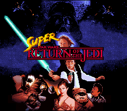 Super Star Wars: Return of the Jedi title screen