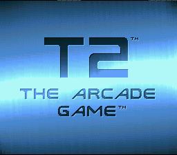 T2: The Arcade Game title screen