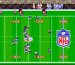 Tecmo Super Bowl gameplay screenshot