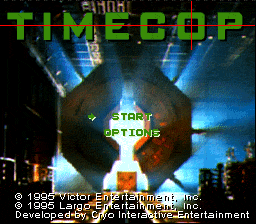 Timecop title screen