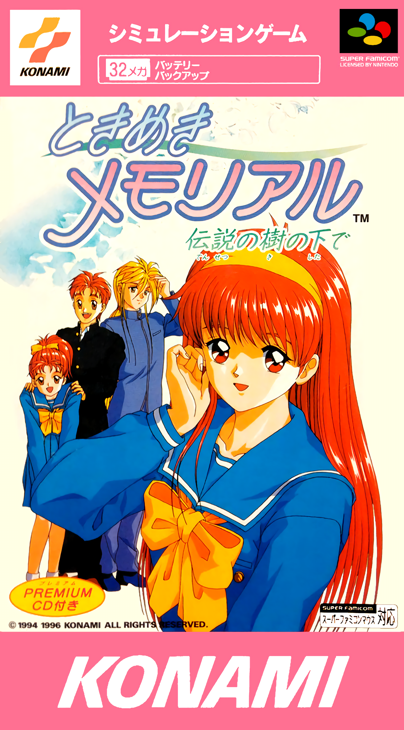 Tokimeki Memorial: Densetsu no Ki no Shita de box art