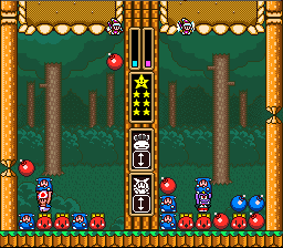 Wario's Woods gameplay screenshot