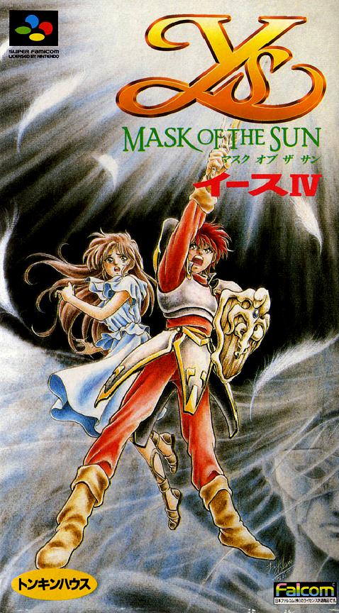 Ys IV: Mask of the Sun box art