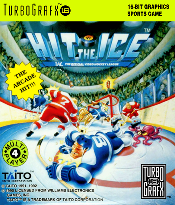 Hit the Ice: The Video Hockey League box art