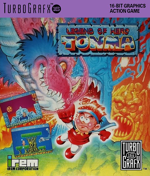 Legend of Hero Tonma box art