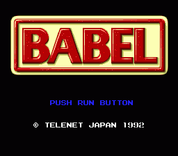 Babel title screen