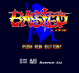 Basted title screen