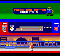 Bonanza Bros. gameplay screenshot