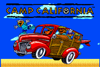 Camp California title screen