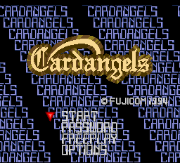 Cardangels title screen
