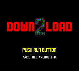 Down Load 2 title screen