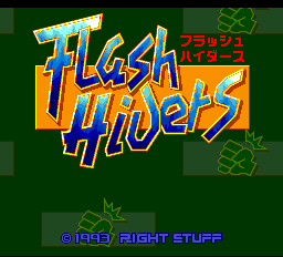 Flash Hiders title screen
