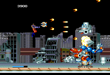 Forgotten Worlds gameplay screenshot