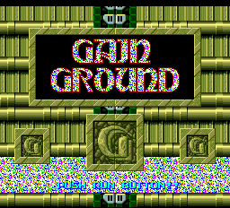 Gain Ground SX title screen