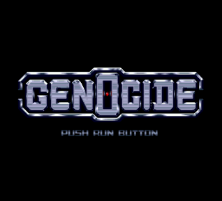 Genocide title screen