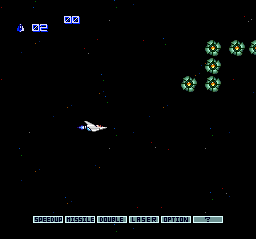Gradius II: Gofer no Yabou gameplay screenshot