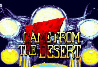 It Came from the Desert title screen