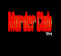 J.B. Harold: Murder Club title screen