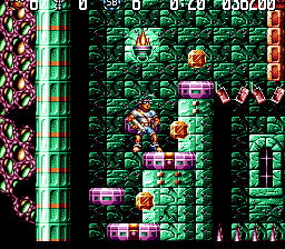 Jim Power in Mutant Planet gameplay screenshot