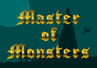 Master of Monsters title screen