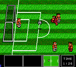 Nekketsu Koukou Dodgeball-bu: CD Soccer-hen gameplay screenshot