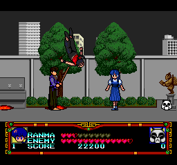 Ranma 1/2 gameplay screenshot